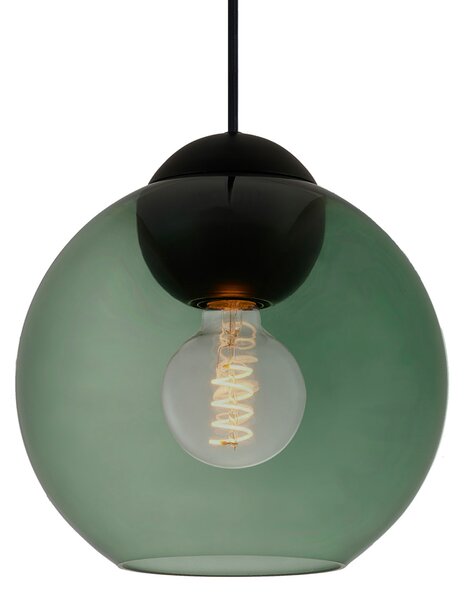 Halo Design 743186 závěsné svítidlo ze skla Bubbles, zelené, 24cm
