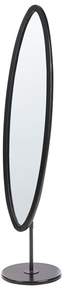 Stojací zrcadlo LOUVIGNY 167 cm Černá