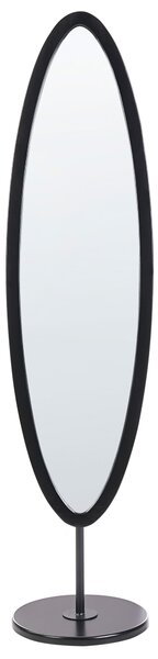 Stojací zrcadlo LOUVIGNY 167 cm Černá