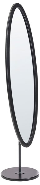 Stojací zrcadlo LOUVIGNY 167 cm Černá