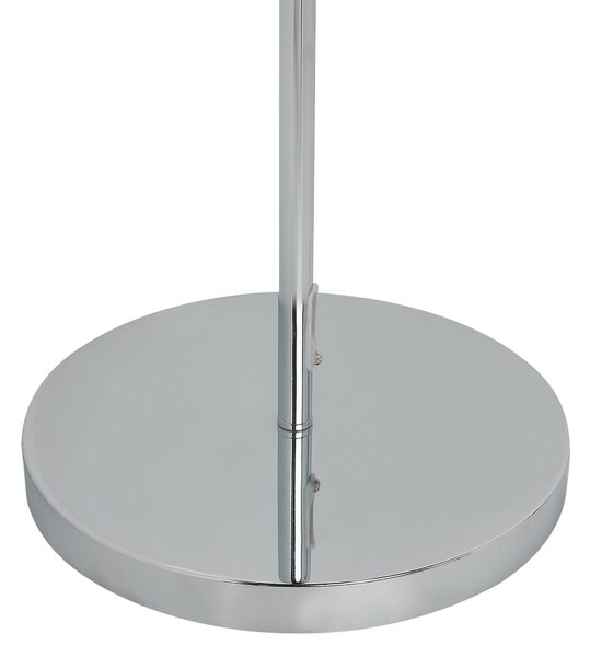 Stojací lampa CALVILLO Kov Stříbrná