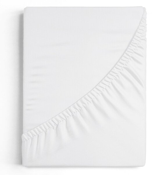 JERSEY PROSTĚRADLO JERS4 120X200 CM, VÝŠKA 25 CM BÍLÉ