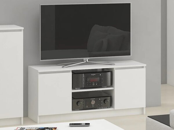 TV stolek YMARIN - bílý