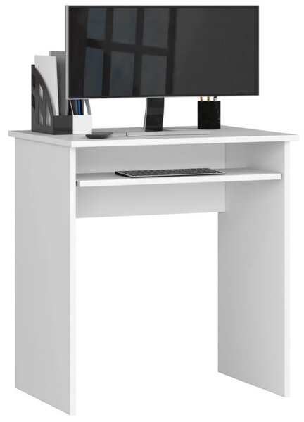 Malý PC stůl WREN - bílý