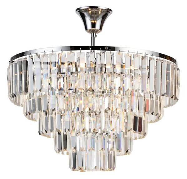 Brilagi - Přisazený lustr CRYSTAL 5xE14/40W/230V lesklý chrom
