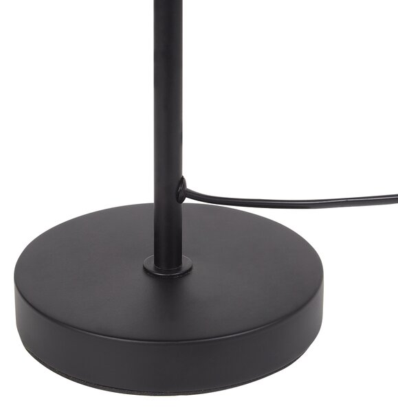 Stolní lampa MOMBA Papírové lano Černá