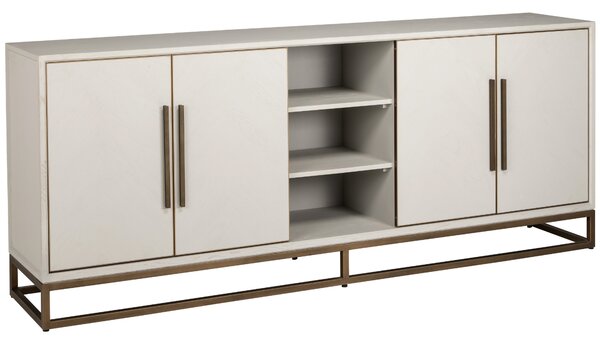 Richmond Dubová komoda Whitebone 225 x 47 cm