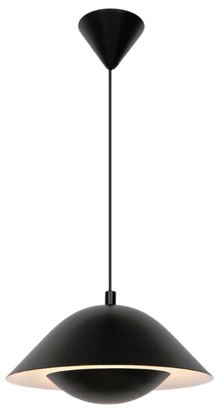 Nordlux Černé kovové závěsné světlo Freya 35 cm
