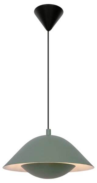 Nordlux Zelené kovové závěsné světlo Freya 35 cm
