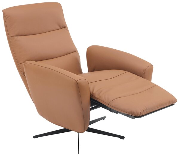 RELAXAČNÍ KŘESLO, textil, kůže, hnědá Livetastic - Online Only křesla & taburety, Online Only