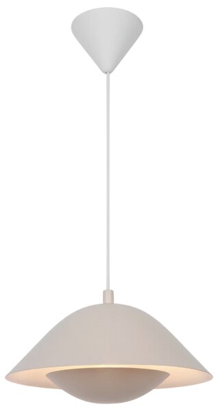 Nordlux Béžové kovové závěsné světlo Freya 35 cm