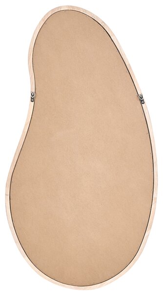 Zrcadlo CABIDOS 70 cm 130 cm Dřevo paulovnie Světle hnědá