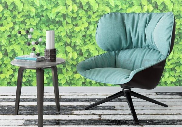 Samolepící fólie zelené lístky habru 45 cm x 10 m IMPOL TRADE T41 samolepící tapety