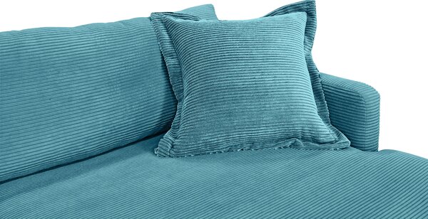 ROHOVÁ SEDAČKA, textil, světle modrá P & B - Sedací soupravy, Online Only