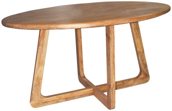 JÍDELNÍ STŮL, mangové dřevo, přírodní barvy, 145/100/75,5 cm MID.YOU - Online Only jídelní stoly, Online Only
