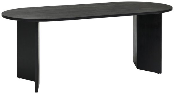 JÍDELNÍ STŮL, akácie, černá, 200/90/76 cm MID.YOU - Online Only jídelní stoly, Online Only