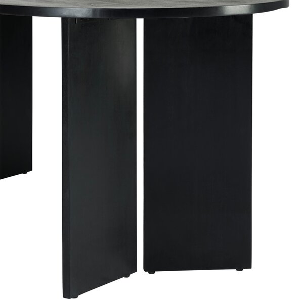 JÍDELNÍ STŮL, akácie, černá, 200/90/76 cm MID.YOU - Online Only jídelní stoly, Online Only
