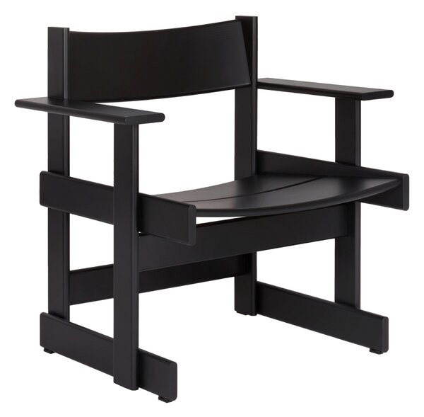 HEM Křeslo Bullnose Lounge, Black Stain