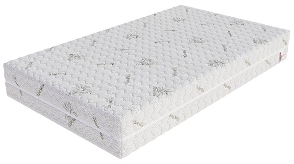 Taštičková matrace NOIR 80x200 cm s ALOE VERA potahem HR pěna