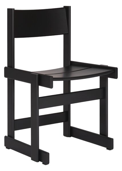 HEM Jídelní židle Bullnose, Black Stain