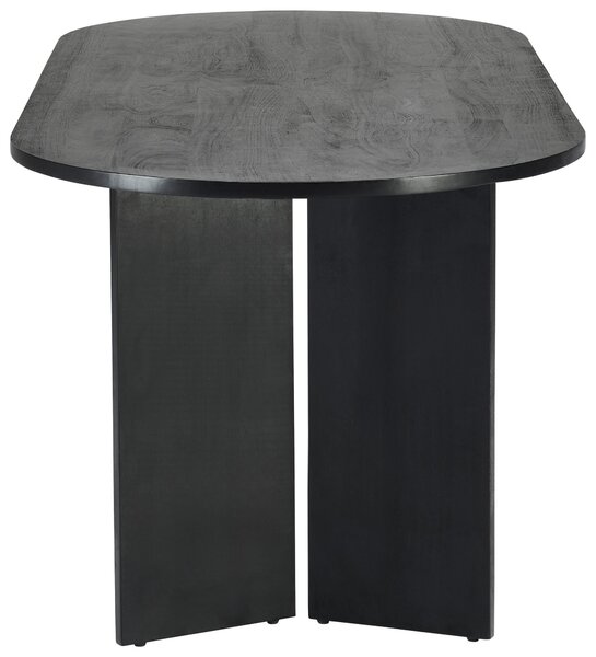 JÍDELNÍ STŮL, akácie, černá, 200/90/76 cm MID.YOU - Online Only jídelní stoly, Online Only