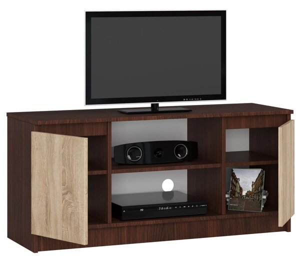 TV stolek YMARIN - wenge / dub sonoma