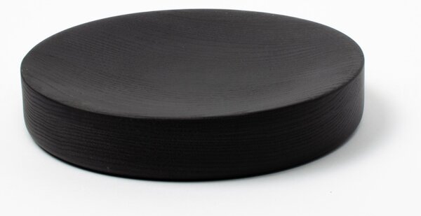 DVORO Luxusní dřevěný odkládací podnos Pau Black stained ash 18cm