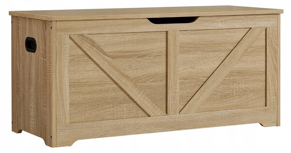Úložný box LEHAC s víkem 100x46cm, dub sonoma