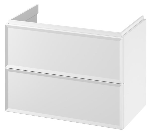 Cersanit Mille, umyvadlová skříňka 794x446x551 mm, bílá matná, S1021-004
