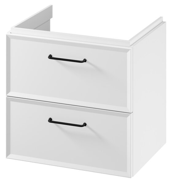 Cersanit Mille, umyvadlová skříňka 594x446x551 mm, bílá matná, S1021-001