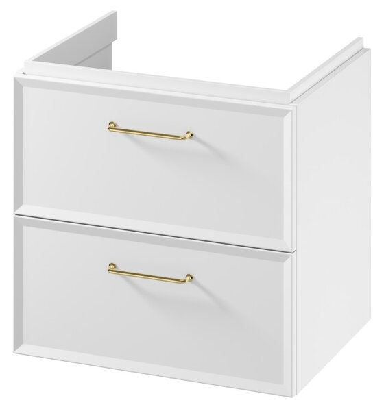 Cersanit Mille, umyvadlová skříňka 594x446x551 mm, bílá matná, S1021-001