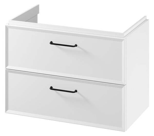 Cersanit Mille, umyvadlová skříňka 794x446x551 mm, bílá matná, S1021-004