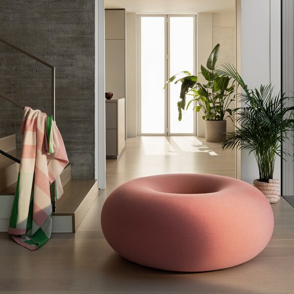 HEM Pouf Boa, Pine Green