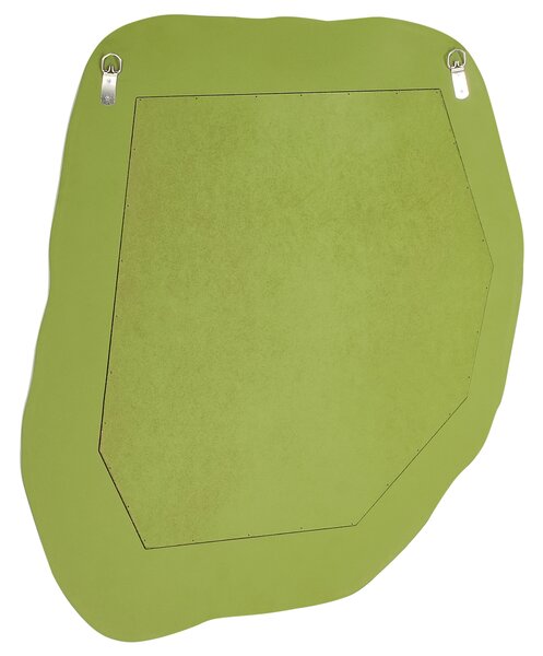 Zrcadlo MARTYRE 57 cm 74 cm Zelená