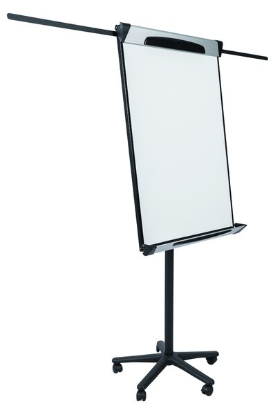 Bi-Office Mobilní flipchart DESIGN s výsuvnými rameny, magnetický