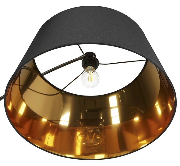 Stojací lampa YABUS Kov Černá