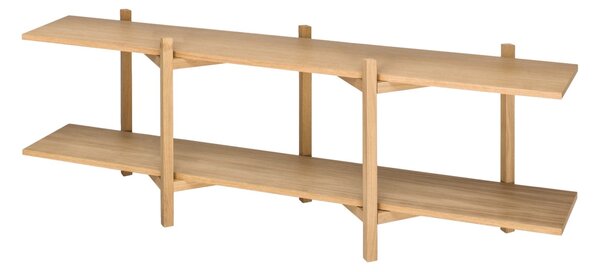 HEM Policová sestava Zig Zag Media, Oak