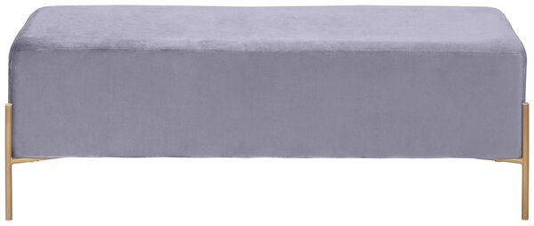 TABURETOVÁ LAVICE, textil, 122/43/40 cm Xora - Taburety