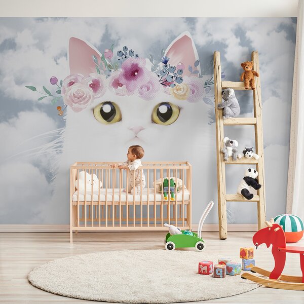 Fototapety Kočka, mrak a kočkovití, Fototapety dětské, Fototapety pro dívku, u09390 : uwalls.cz