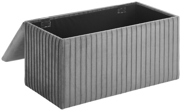 SEDACÍ BOX, dřevo, textil, 75/40/40 cm Xora - Taburety