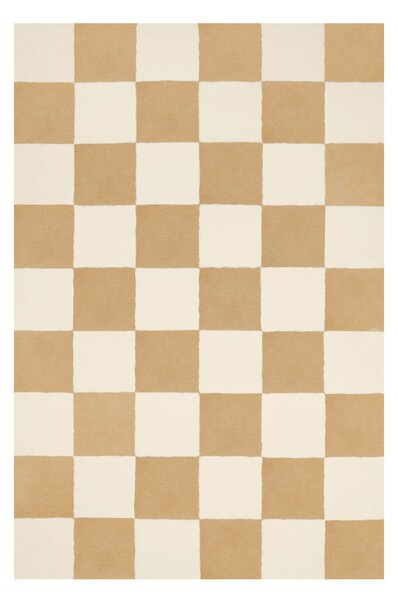 HEM Koberec Pattern, Large, Off-white / Cream Check