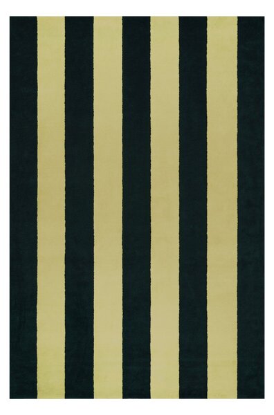 HEM Koberec Pattern, Large, Pine / Pale Lime Stripe