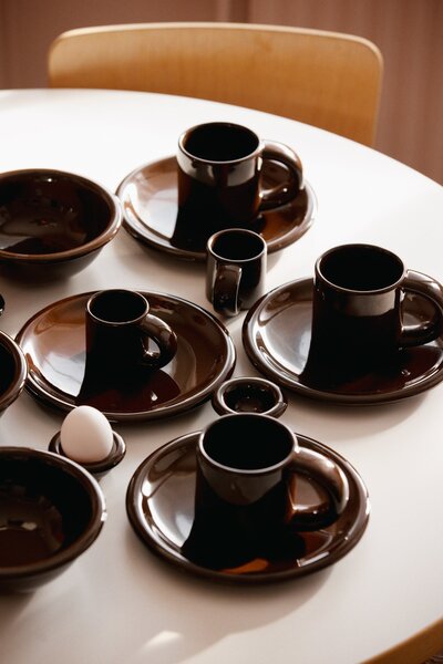 HEM Sada hrnků na espresso Bronto, Brown, 4ks