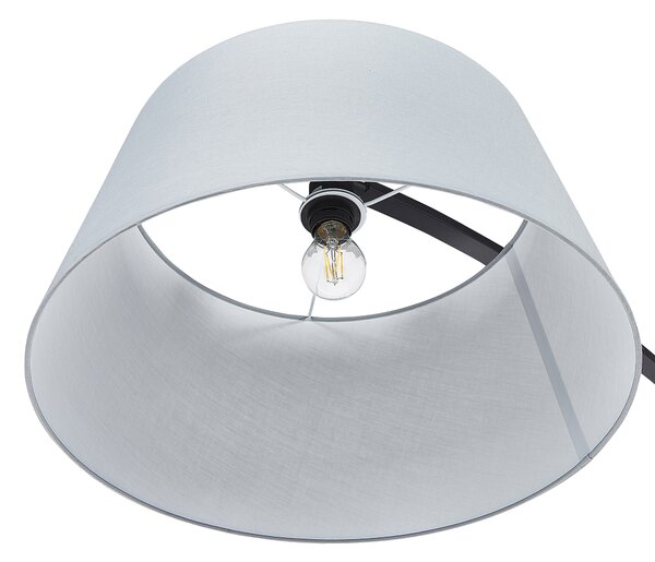 Stojací lampa BENUE Kov Šedá