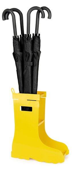 Stojan na deštníky Rain Boots 27989, žlutý