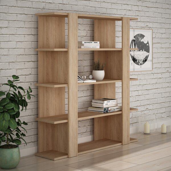 Moderní knihovna Houseland Tita dub přírodní