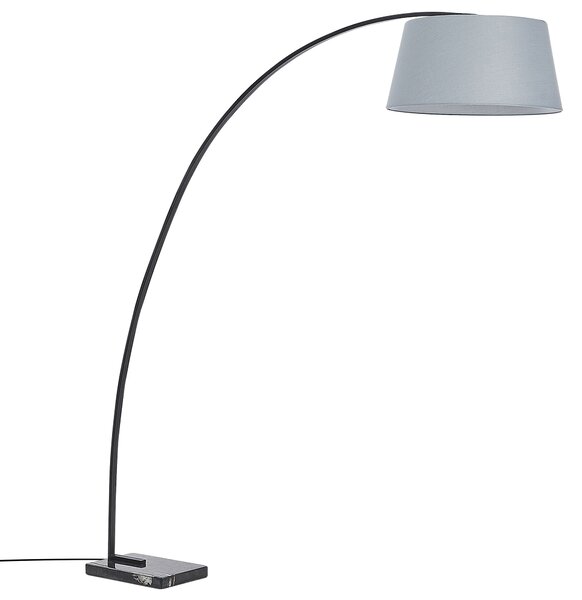 Stojací lampa BENUE Kov Šedá