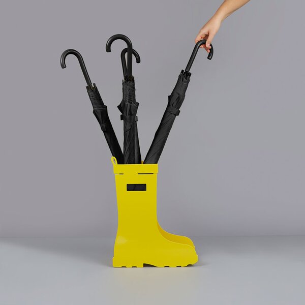 Stojan na deštníky Rain Boots 27989, žlutý