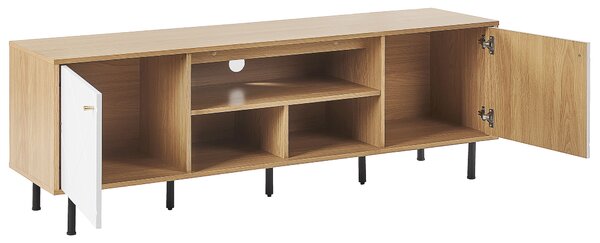 TV stolek PALMER Hnědá/Bílá
