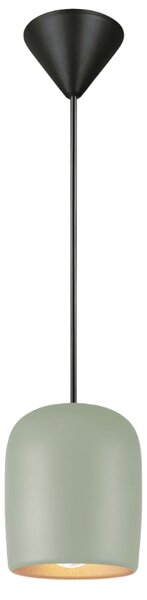Nordlux Zelené kovové závěsné světlo Notti 10 cm